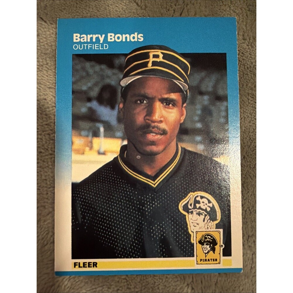 1987 Fleer - Barry Bonds #604 (RC)